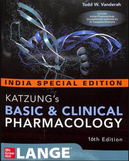 katzung Basic & Clinical Pharmacology: 16th Edition 2024 By Todd W. Vanderah